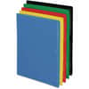 PFX62001 - CopyGard Straight Tab Cut Letter File Jacket, 8 1/2" x 11", Black, Clear, Blue, Red, Green, Yellow, Reinforced, Thumb Cut, Copy Safe, Opaque, 25 / Box