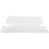 PFX42CR - Hanging Folder Plastic Tabs, 5 Tab(s)/Set, 2" Tab Width, Clear Plastic Tab(s), 10% Recycled, 25 / Pack
