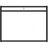 CLI49912 - Side Load Stitched Shop Ticket Holders, Support 9" x 12" Media, Vinyl, Black, Clear, Sturdy, Reinforced, Heavyweight, 25 / Box
