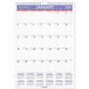AAGPM228 - Wall Calendar, Medium, Julian Dates, Monthly, 12 Month, January 2026 to December 2026, 1 Month Single Page Layout, 12" x 17" Sheet Size, White Sheet, Wire Bound, White, Blue, Red, Chipboard, Paper