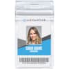 AVT75524 - Vertical Resealable Badge Holder, Vertical, Clear, 50 / Pack
