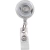 AVT75473 - Translucent Retractable ID Card Reel with Snaps, Plastic, Nylon, Translucent, 12 / Pack