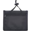 AVT75452 - Horizontal ID/Convention Neck Pouch, Horizontal, Nylon, Black, 12 / Pack