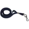AVT75426 - J-Hook Deluxe Lanyard, 36" Length, Blue, Nylon, Cotton, Metal, 24 / Box