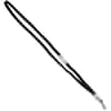 AVT75404 - 36" Deluxe Breakaway Neck Lanyard with J-Hook, 36" Length, Black, Nylon, Metal, 24 / Box