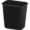 RCP295500BK - 13 QT Standard Deskside Wastebasket, 3.25 gal Capacity, Rectangular, Durable, Dent Resistant, Rust Resistant, Easy to Clean, 12.1" Height x 8.3" Width x 11.4" Depth, Plastic, Black, 1 Each