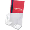 DEF74901 - Single Compartment DocuHolder, 1 Compartment(s), 7.75" Height x 6.50" Width x 3.75" Depth, Desktop, Booklet Size, Clear, Plastic, 1 Each
