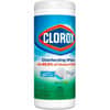 CLO01593EA - Disinfecting Wipes, Bleach Free Cleaning Wipes, 1-Ply, 7 x 8, Fresh Scent, White, 35/Canister
