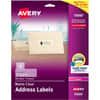 AVE15660 - Matte Address Labels - Sure Feed Technology, 1" Width x 2 5/8" Length, Permanent Adhesive, Rectangle, Laser, Matte, Clear, Film, 30 / Sheet, 10 Total Sheets, 300 Total Label(s), 300 / Pack