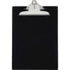SAU21603 - Recycled Plastic Clipboards, 1" Clip Capacity, 8 1/2" x 11" Sheet Size, Plastic, Black, 1 Each
