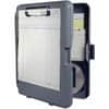 SAU00470 - WorkMate II Divided Poly Clipboard, 0.50" Clip Capacity, Polypropylene, Gray, Charcoal, 1 Each