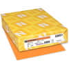 WAU22651 - Color Paper - Cosmic Orange, Letter, 8 1/2" x 11", 24 lb Basis Weight, Smooth, Acid-free, Lignin-free, Heavyweight, Cosmic Orange, 1 Ream