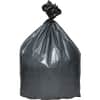WBIPLA6070 - Super Heavy-Duty Platinum Plus Liners, Extra Large Size, 60 gal Capacity, 56" Length x 39" Width x 1.55 mil (39 Micron) Thickness, Silver, Black, Resin, Recycled, 50 / Carton