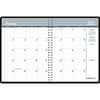HOD26202 - Wirebound Monthly Planner, Monthly, 14 Month, December 2026 to January 2028, Black Cover, 1 Each