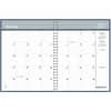 HOD26207 - 14-month Classic Wirebound Monthly Planner, Julian Dates, Monthly, December 2026 to January 2028, 1 Month Double Page Layout, 8 1/2" x 11" Sheet Size, 2.12" x 1.87" Block, Simulated Leather