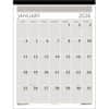 HOD380 - Classic 12-month Wall Calendar, Julian Dates, Monthly, 1 Year, January 2027 to December 2027, 2 Month Single Page Layout, 20" x 26" Sheet Size, 3.75" x 2.62" Block, Tan, Leather, Paper, 1 Each