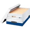 FEL0063201 - Presto Lift-off Lid Heavy-duty Legal Box, Internal Dimensions: 15" Width x 24" Depth x 10" Height, External Dimensions: 16" Width x 25.4" Depth x 10.5" Height, 800 lb, Lift-off Closure, Heavy Duty