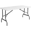 ICE65453 - IndestrucTable TOO Bi-Fold Folding Table, Rectangle Top, 4 Legs, 250 lb Capacity, 60" Table Top Width x 30" Table Top Depth x 2" Table Top Thickness, 29" Height
