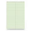 UNV76610 - Steno Pads, Pitman Rule, Red Cover, 60 Green-Tint 6 x 9 Sheets, 1 Subject(s), 60 Sheets, Spiral, Pitman Ruled Front Ruling, 16 lb Basis Weight, 9" Height x 6" Width, Green Tint Paper, 1 Each