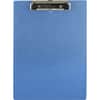 SAU00439 - Recycled Plastic Clipboards with Spring Clip, 0.50" Clip Capacity, 8 1/2" x 11" Sheet Size, Plastic, Ice Blue, 1 Each