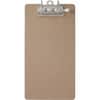 SAU05713 - Lock-O-Matic Legal Archboard, 2.50" Clip Capacity, 9" x 17 1/2" Sheet Size, Hardboard, Brown, 1 Each