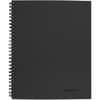 MEA06062 - Limited Business Notebooks, 80 Sheets, Wire Bound, Legal Ruled Front Ruling, 0.28" Ruled, 20 lb Basis Weight, 8 1/4" x 11" Sheet Size, Black Binding, Black Linen Cover