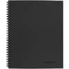 MEA06062 - Limited Business Notebooks, 80 Sheets, Wire Bound, Legal Ruled Front Ruling, 0.28" Ruled, 20 lb Basis Weight, 8 1/4" x 11" Sheet Size, Black Binding, Black Linen Cover