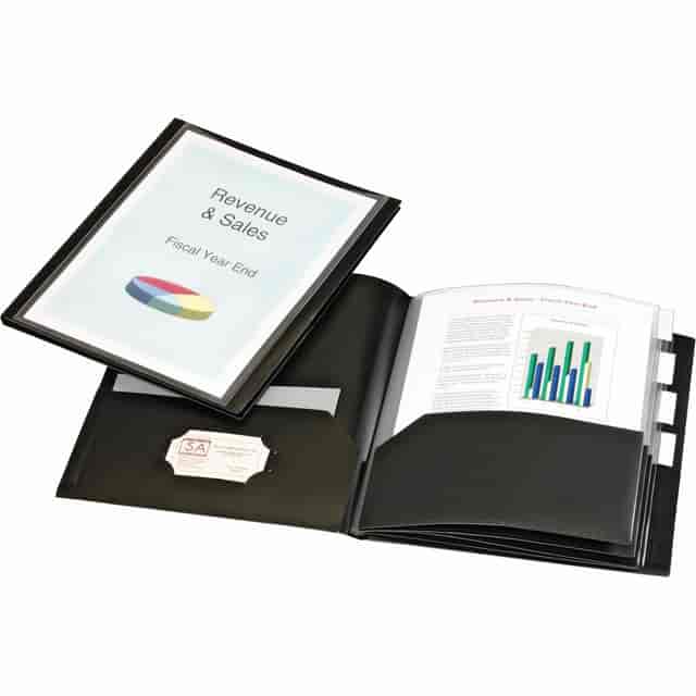 ReportPro Letter Pocket Folder by Cardinal CRD13601 | OnTimeSupplies.com