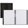 REDA10300BLK - NotePro Twin-wire Composition Notebook, 300 Sheets, Twin Wirebound, 11" x 8 1/2" Sheet Size, 9.50" Height x 15" Width x 12" Length, Black Cover