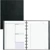 REDA29C81 - NotePro And Graphics Notebook, 7 7/16" x 9 1/2" , Black, Undated, Wire Bound, Black Cover, 1 Each