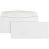 QUA90020B - No. 10 Business Envelopes with Gummed Flap, Business, #10, 4 1/8" Width x 9 1/2" Length, 24 lb, Gummed, White, Wove, 1000 / Box