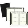 AAG70100G05 - Recycled Appointment Book Planner, Julian Dates, Weekly, 12 Month, January 2027 to December 2027, 8:00 AM to 5:00 PM, Hourly, 1 Week Double Page Layout, 4 7/8" x 8" Sheet Size, Desk Pad, Black, 1 Each