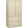 HON885LSL - Brigade 800 H885LS Lateral File, 64.3" Height x 36" Width x 18" Depth, Total Drawer(s): 2, 3 Shelve(s), Finish: Putty