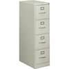 HON514PQ - 510 H514 Vertical Column, 52" Height x 15" Width x 25" Depth, Total Drawer(s): 4, Finish: Light Gray, Lockable, Label Holder, For File, Document, File Folder, Desk, 1 Each