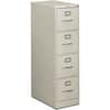 HON514PQ - 510 H514 Vertical Column, 52" Height x 15" Width x 25" Depth, Total Drawer(s): 4, Finish: Light Gray, Lockable, Label Holder, For File, Document, File Folder, Desk, 1 Each