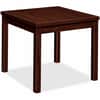 HON80193NN - H80193 End Table, 20" Height x 24" Width x 20" Depth, Flat Edge, Finish: Mahogany, Glide, Scratch Resistant, Spill Resistant, Stain Resistant, Liquid Resistant, Warp Resistant, Durable