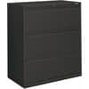 HON883LS - Brigade 800 H883 Lateral File, 40.9" Height x 36" Width x 18" Depth, Total Drawer(s): 3, Finish: Charcoal, Radius Pull, Lockable, Glide, Removable Lock, Heavy Duty