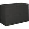 HON892LS - Brigade 800 H892 Lateral File, 28.4" Height x 42" Width x 18" Depth, Total Drawer(s): 2, Finish: Charcoal, Radius Pull, Lockable, Glide, Removable Lock, Heavy Duty