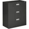 HON683LS - Brigade 600 H683 Lateral File, 40.9" Height x 36" Width x 18" Depth, Total Drawer(s): 3, Finish: Charcoal, Lockable, Glide, Removable Lock, Heavy Duty, Interlocking