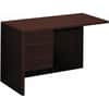 HON10516LNN - 10500 H10516L Return, 29.5" Height x 48" Width x 24" Depth, Total Drawer(s): 2, Flat Edge, Glide, Lockable, Grommet, For File Storage, File Folder, 1 Each