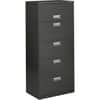 HON675LS - Brigade 600 H675 Lateral File, 67" Height x 30" Width x 18" Depth, Total Drawer(s): 5, Finish: Charcoal, Lockable, Glide, Removable Lock, Heavy Duty, Interlocking