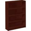 HON1874N - 1870 H1874 Bookcase, 48.8" Height x 36" Width x 11.5" Depth, 4 Shelve(s), Finish: Mahogany