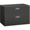 HON692LS - Brigade 600 H692 Lateral File, 28.4" Height x 42" Width x 18" Depth, Total Drawer(s): 2, Finish: Charcoal, Lockable, Glide, Removable Lock, Heavy Duty, Interlocking