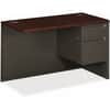 HON38215RNS - 38000 H38215R Return, 29.5" Height x 48" Width x 24" Depth, Total Drawer(s): 2, Waterfall Edge, Finish: Charcoal