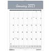 HOD332 - Bar Harbor 17" Wall Calendar, Julian Dates, Monthly, 12 Month, January 2027 to December 2027, 1 Month Single Page Layout, 12" x 17" Sheet Size, Wire Bound, Paper, 1 Each