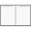 HOD28102 - 8-Person Group Daily Appointment Book, Julian Dates, Daily, 12 Month, January 2026 to December 2026, 8:00 AM to 7:45 PM, Quarter-hourly, 1 Day Double Page Layout, 8" x 11" Sheet Size, Wire Bound