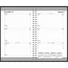 HOD27802 - Horizontal Format Recycled Weekly Planner, Julian Dates, Weekly, 12 Month, January 2026 to December 2026, 8:00 AM to 5:00 PM, Half-hourly, 1 Week Double Page Layout, 5" x 8" Sheet Size, Wire Bound