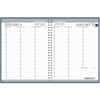 HOD27207 - Blue Professional Weekly Planner, Julian Dates, Weekly, 1 Year, January 2027 to December 2027, 7:00 AM to 8:45 PM, Quarter-hourly, 1 Week Double Page Layout, 8 1/2" x 11" Sheet Size