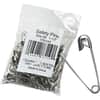 LEO83150 - Safety Pins, 1.5" Length, Rust Resistant, Silver, Steel, 1 Pack
