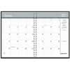 HOD26802 - Expense Log/Memo Page Monthly Planner, Julian Dates, Monthly, 14 Month, December 2026 to January 2028, 1 Month Double Page Layout, 6 7/8" x 8 3/4" Sheet Size, 1.50" x 1.50" Block, Wire Bound